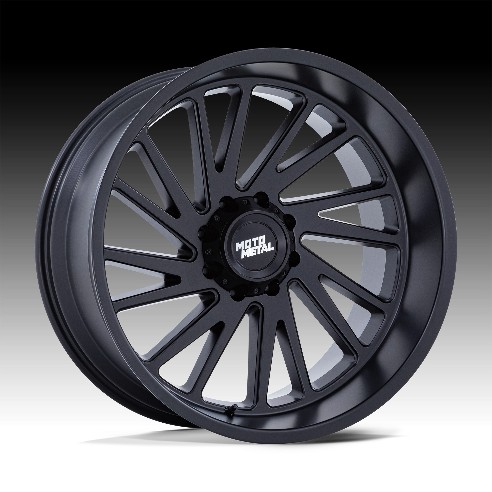 Moto Metal Mo Combat Matte Black Custom Truck Wheels Mo